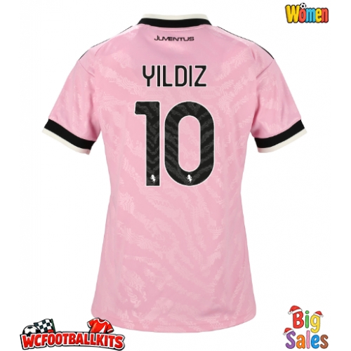 Juventus Kenan Yildiz #10 Replica Away Stadium Shirt for Women 2026-27 Short Sleeve
